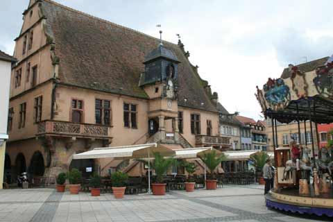 Photo du centre ville d'Ittenheim