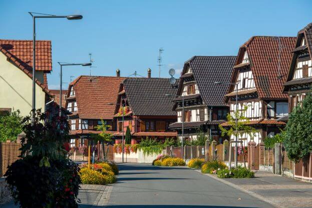 Photo du centre ville de westhouse